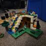Lego Minecraft Waterfall Base #21134 Image 2