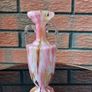 Franz Welz Bohemian Spatter Ware Art Glass Vase Image 3