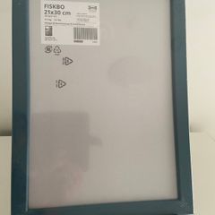 5 New IKEA FISKBO Picture Frames: for A4 size Pictures