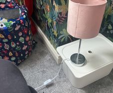 Bedside lamp and lamp shade
