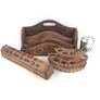 Wooden letter rack, incense burner and pen stand Image 6