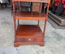 Antique Mahogany Three Tier table