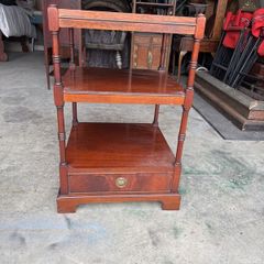 Antique Mahogany Three Tier table