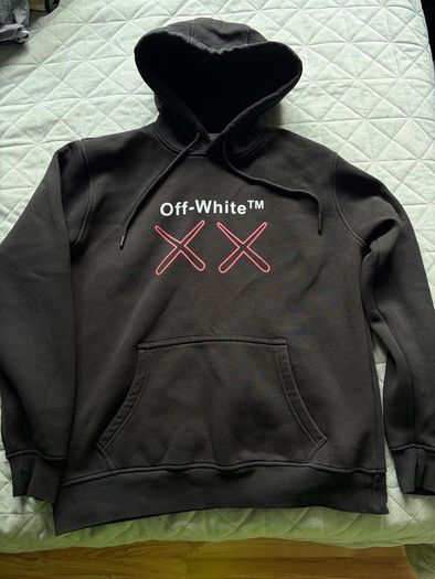 Off-White x KAWS style hoodie