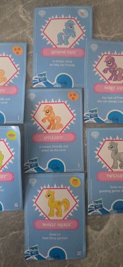 G4 Collector Cards off Mini Figures just 1 Euro Each - Selection 3 - MLP G4 My Little Pony