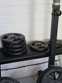 Rubber Olympic plates