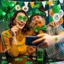 NEW SALE | St Patricks Day Decorations St Patricks Day Accessories, Welcome Lucky Banner Irish Bunting St Patricks Day Balloons Shamrocks Bunting Confetti for Home Bar Paddy's Day Irish Day Party Supplies Image 4