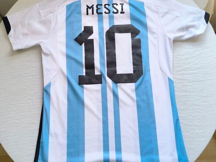 2022 Argentina Messi Adidas Home Jersey Size L Adults