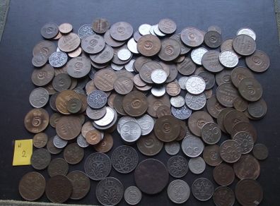 A Lot of 800+ grams of Swedish coins