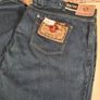 mens jeans life and limb dark wash navy straight fit Size W 52 L 32 RRP 65 Image 2
