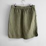 Pre Owned Dunnes Stores Khaki Linen Blend Skirt Image 4