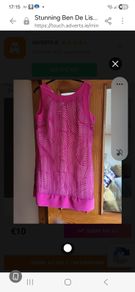 Stunning ben de lissi dress plus bag both suit holiday