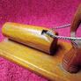Vintage Handcarved Wooden Elephant Image 10