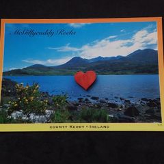 Ireland Postcard : McGillycuddy Reeks , County Kerry