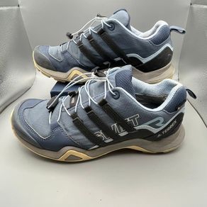 Adidas Terrex Swift R2 GTX Gore-Tex Hiking Shoes Blue Womens UK 6 EU 39.3 Trail