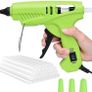 Hot Glue Gun Dual Power - 60/100W Large Size with Power Off Switch High Temp Heavy Duty Melt Glue Gun Rapid Preheating with 30pcs Glue Sticks(11x150mm) for DIY Arts Craft Home Repairs Wood Glass (FREE POSTAGE) Image 2