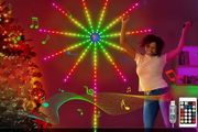 RGB Smart Fireworks Lights | Remote Control, Multiple Lighting Modes,