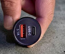 New fast car charger 30W USB C type and USB A type