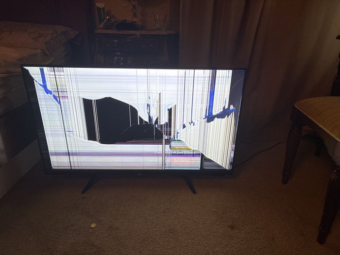broken tv