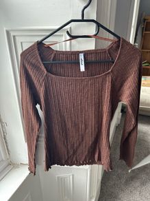 Ribbed Top - Size S