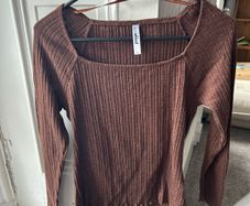 Ribbed Top - Size S