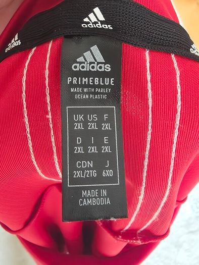 Adidas T-shirt Mens 2xl-3xl Xxl-xxxl