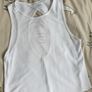 Gilly Hicks white yoga top Image 2