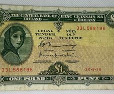 Old Irish Bank - Lady Lavery - 1 Pound Note - 2 Available