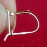 Vintage 9ct Gold 375 Drop Earrings 0,56g Image 9