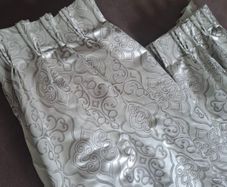 Top quality silk interlined curtains