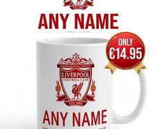 Personalised Liverpool Mug with ANY NAME