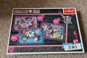 Monster High 3D 3 in 1 Puzzles