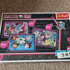 Monster High 3D 3 in 1 Puzzles