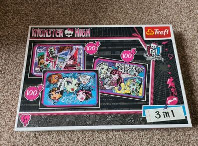 Monster High 3D 3 in 1 Puzzles