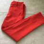 ladies Mango Red trousers. Size 34 / 8 Image 4