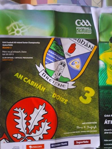 GAA Football Qualifier Programmes Bundle