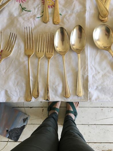 Antique cutlery