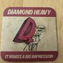 Double Diamond pint glass and beer mats Image 2