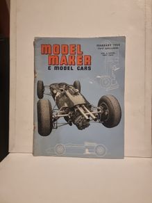 Model maker and model cars  magazine February 1964