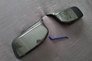BMW 5 Series E60 E61 M Style Carbon Look Mirror Covers Brand New