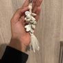 Handmade macrame keychain Image 2