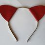 New - No Tags - A Childs Hair Band - Red Image 2