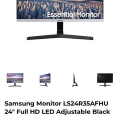 Monitor - 24" Samsung great condition (2 available)