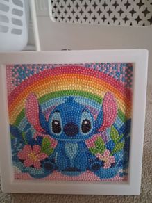 stitch picture in frame