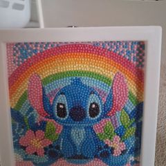 stitch picture in frame