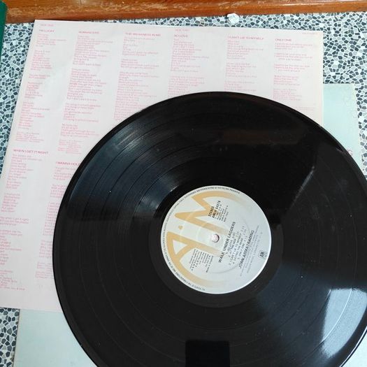 Joan Armatrading, Walk Under Ladders LP, with inner