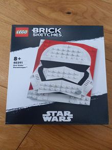 Lego Starwars Stormtrooper Brick Stetch