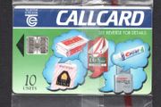 1994 Ireland 10 unit Proctor and Gamble "Gift of the Gab" (Schlumberger SC7) Call Card Mint in Packaging. Telecom Eireann Card Number 1066
