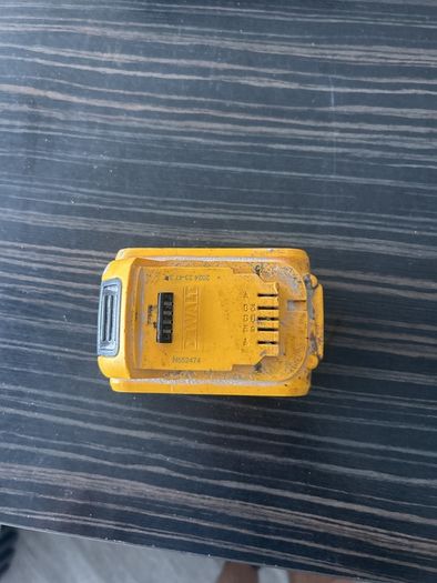 Broken dewalt battery