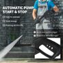 2200W High Pressure Washer, 170 Bar Pressure, 420 L/h Flow, Portable Electric Power Washer Jet Wash Cleaner with Adjustable Nozzle 6M Hose and Hose Reel for Home Patio Car Driveway Image 4